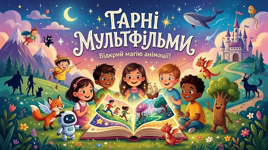 Гарні мультфільми, які захоплюють від першого кадру