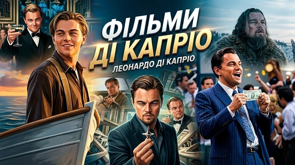 Фільми Ді Капріо зібрали мільярди в прокаті