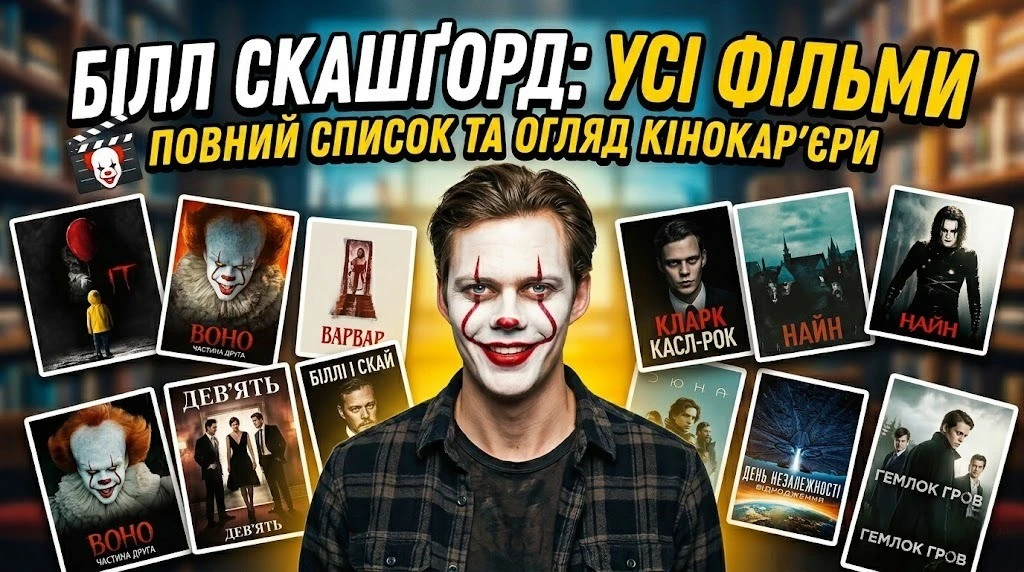 ТОП 20 фільмів Білла Скашґорда для справжніх шанувальників
